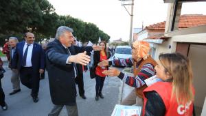 Başkan İnce'den Çat Kapı Ziyareti