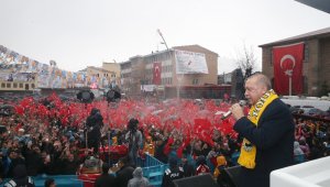 Cumhurbaşkanı Erdoğan, Muş'tan ayrıldı