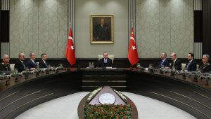 MGK Cumhurbaşkanı Erdoğan başkanlığında toplandı