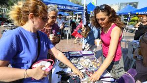 Bucalı kadınlar el emeklerini sergiledi