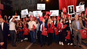 Bornova'da fener alayı coşkusu 