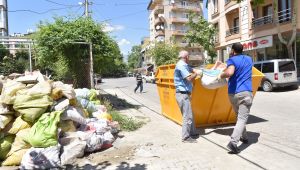 Bornova'da Sivil Moloz Ekibi iş başında