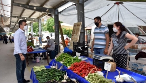 Dikili İkinci Sebze ve Meyve Pazar Yerine Kavuştu