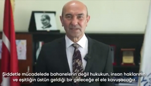 Başkan Soyer'den İstanbul Sözleşmesi'nin 10. yılında mesaj: "Hukukun, insan haklarının ve eşitliğin üstün geldiği bir geleceğe el ele kavuşacağız"