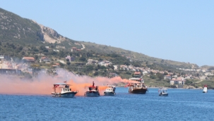 Karada, denizde 19 Mayıs coşkusu! 