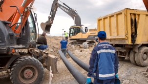 Heyelanı tetikleyebilecek yüzey suları kontrol altına alınıyor 