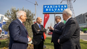 Başkan Soyer'e Pakistan Bulvarı için teşekkür