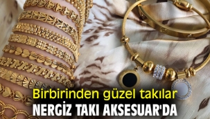 Birbirinden güzel takılar Nergiz Takı Aksesuar'da