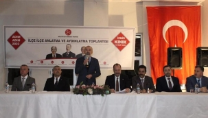 Adım Adım 2023 İlçe ve İlçe Anlatma ve Aydınlatma Toplantısı Kınık'ta Gerçekleştirildi