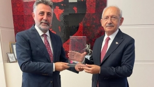 Başkan Sandal'dan Kılıçdaroğlu'na ziyaret 