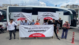 Bayraklı'dan 'Kocatepe' çıkarması 