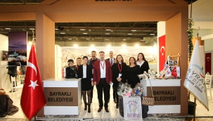 Bayraklı Belediyesi uluslararası turizm ve ticaret fuarında 