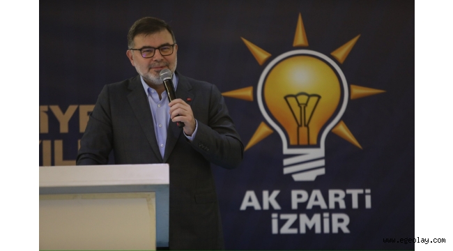 AK Parti İzmir İl Başkanı Bilal Saygılı; "STK'lar gönüllü hizmetin adresleridir." 