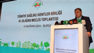 İzmir Büyükşehir Belediye Başkanı Dr. Cemil Tugay, Sağlıklı Kentler Birliği Başkanı oldu 