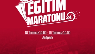 CHP'den 24 Saat Eğitim Maratonu Etkinliği