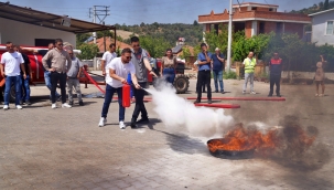 İzmir'in köyleri itfaiye üssü oluyor 