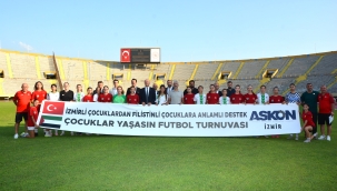 İzmirli Çocuklardan Filistinli Çocuklara Anlamlı Destek: "Çocuklar Yaşasın Futbol Turnuvası" 