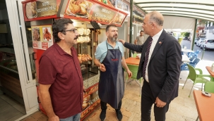 Başkan Işık mahalle gezilerine devam ediyor 