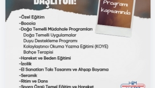 Engelli yurttaşlar için kurs dönemi başlıyor 