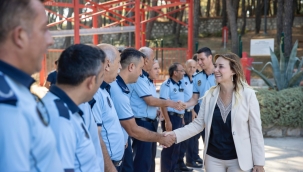 Konak'ta Zabıta Haftası'na geleneksel kutlama 