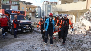 İzmir depreminin yıl dönümünde Buca Belediyesi'ne teşekkür belgesi 