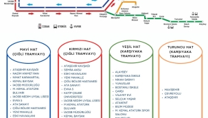 Karşıyaka ve Çiğli tramvaylarında normal sefer düzenine geçildi 