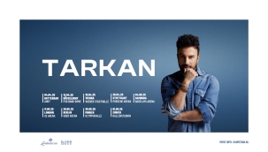 Megastar Tarkan, Yeni Şarkılarıyla Avrupa’da! 