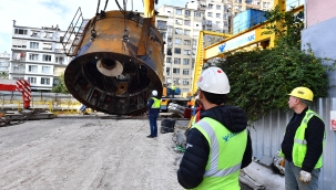 Buca Metrosu'nda "dev mesai" 